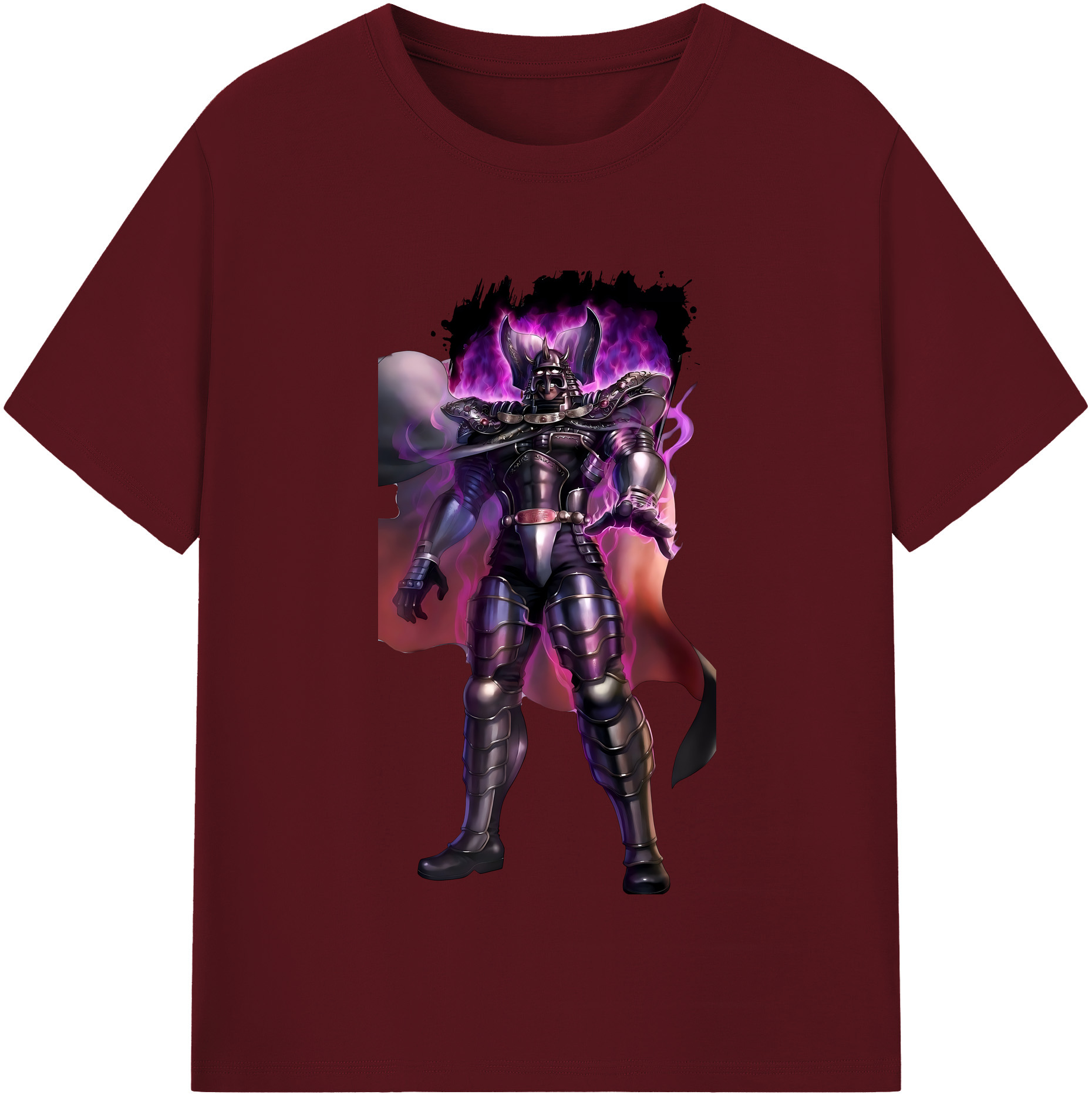 （画像用） 北斗の拳 Fist of the North Star 綿100％半袖Tシャツ（フロントプリント）